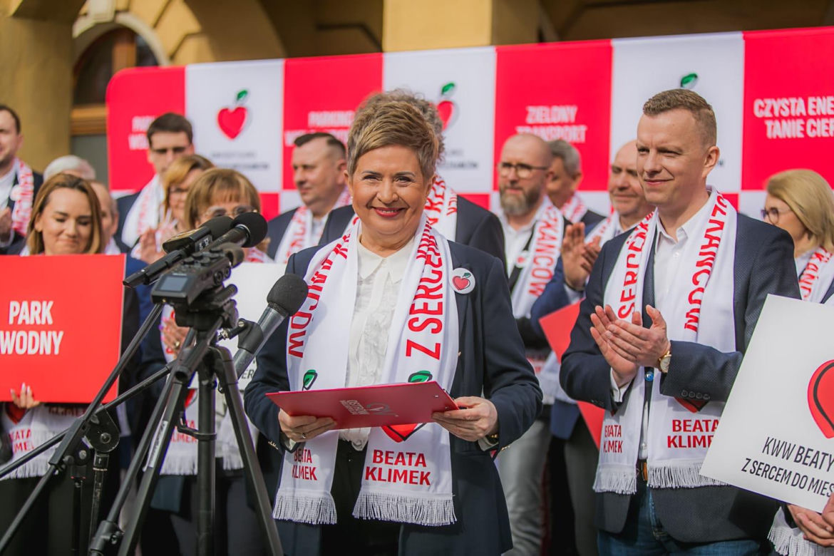 11. Ostrów Wielkopolski - prezydent Beata Klimek