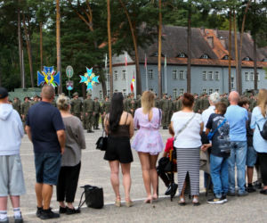 Uroczyste pożegnanie żołnierzy z Wędrzynia