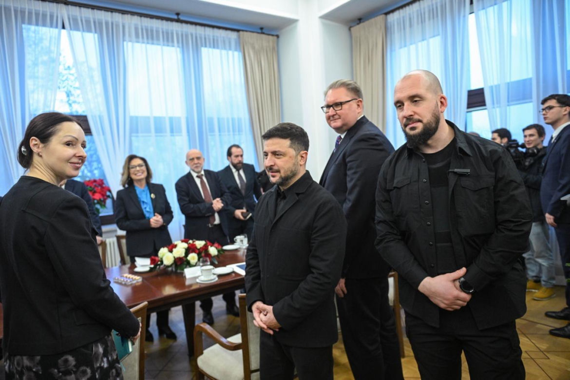 Wołodymyr Zełenski w polskim Sejmie
