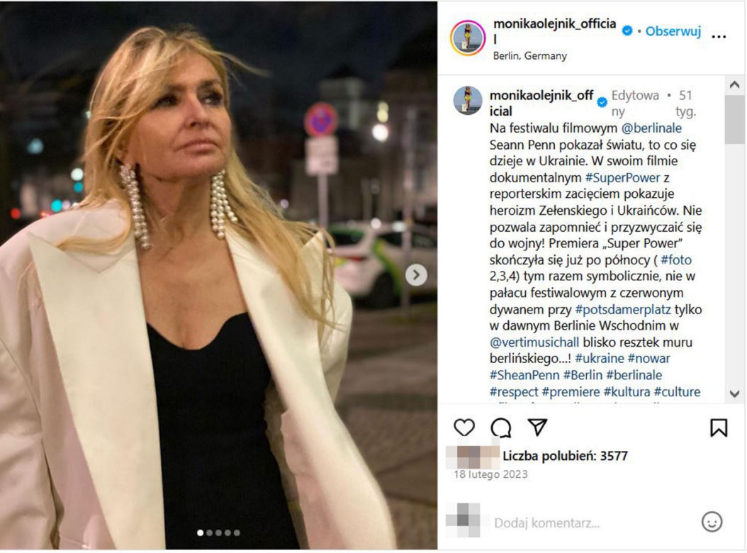 Monika Olejnik kusi dekoltem