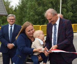 Gmina Iława: Oddanie do użytku drogi Dół-Ławice