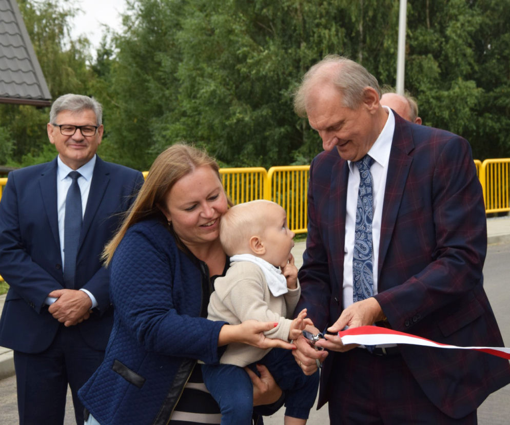 Gmina Iława: Oddanie do użytku drogi Dół-Ławice
