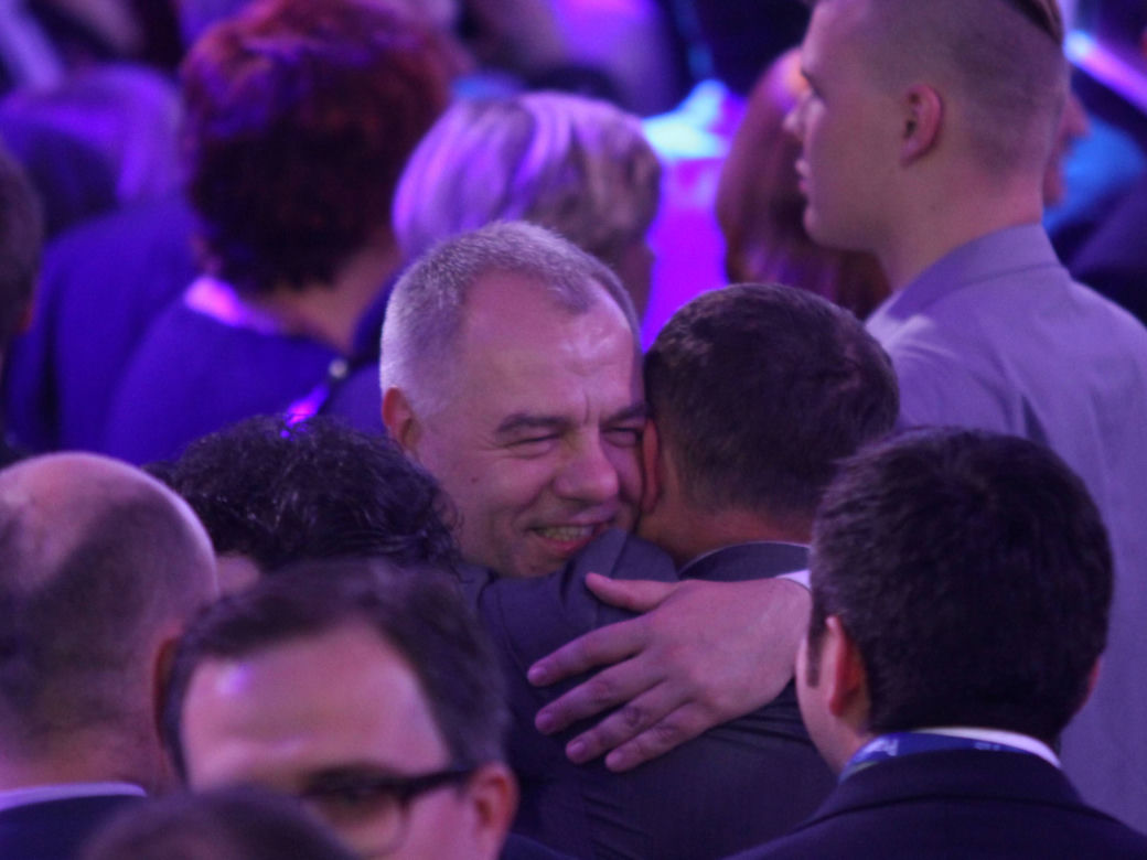 Tak świętowali wygrani - Andrzej Duda.
