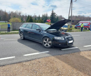 Wypadek: Zablokowana DK42 między Parszowem a Skarżyskiem