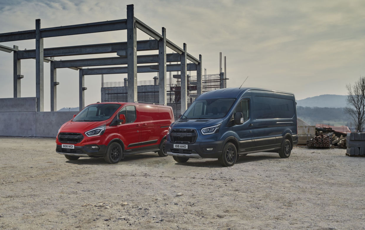 Ford Transit i Transit Custom w wersji Trail oraz Active