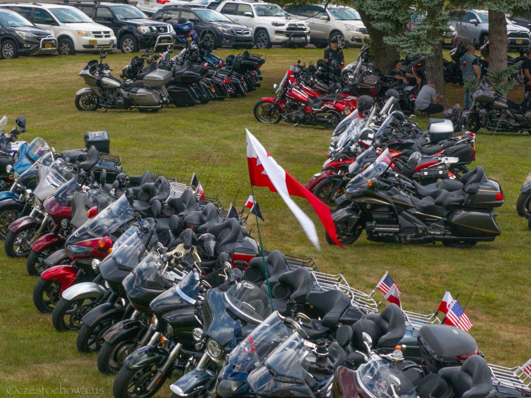 Dotarli na dwóch kołach do Amerykańskiej Częstochowy