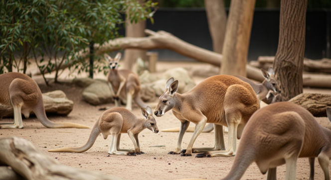 Kangurzyca Stefcia w warszawskim zoo. Jaką tajemnicę skrywa jej życie?