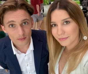 Pierwsza miłość po wakacjach 2021. Kalina (Magdalena Wieczorek), Oskar (Filip Gurłacz)
