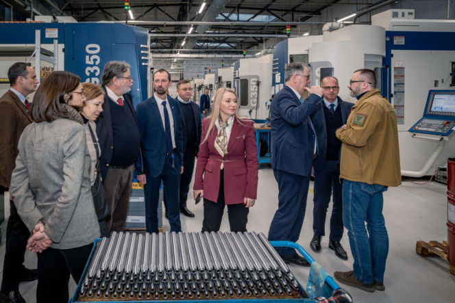 Wizyta delegacji SEDE w Fabryce Broni „Łucznik” - Radom