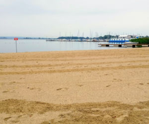 Plaża w Dąbiu otwarta po remoncie
