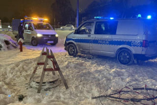 Wstrząsające sceny w Lublinie. 3-latka szła po śniegu i nagle zniknęła pod ziemią