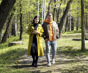 Barwy szczęścia odcinek 2493. Agata (Natalia Zambrzycka), Patryk (Konrad Skolimowski)