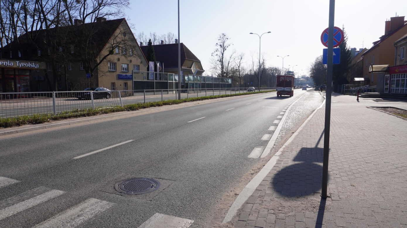 To najdłuższa ulica w Olsztynie. Przebiega aż przez trzy osiedla. Zaskakujące, ile ma metrów!