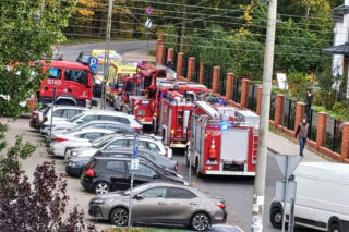 Ewakuacja w mińskim „Mechaniku”. Podejrzenie rozpylenia niebezpiecznej substancji