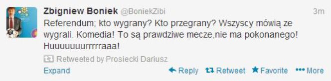 Boniek tweet