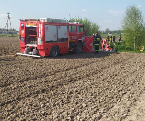 Utonął w traktorze we własnym stawie