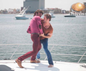Burza. Damian (William Levy), Hernan (Ivan Sanchez)