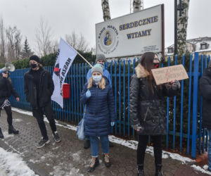 Międzymiastowy protest samochodowy pod Radiem Maryja. Strajkowali w Święto Trzech Króli