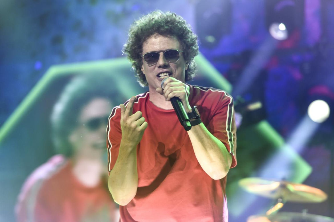 Sidney Polak podczas koncertu