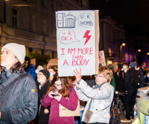 Kraków: Ani jednej więcej. Protest po śmierci ciężarnej Izabeli z Pszczyny