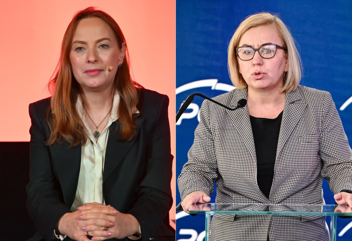 Katarzyna Pełczyńska-Nałęcz i Paulina Hennig-Kloska