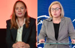 Katarzyna Pełczyńska-Nałęcz i Paulina Hennig-Kloska
