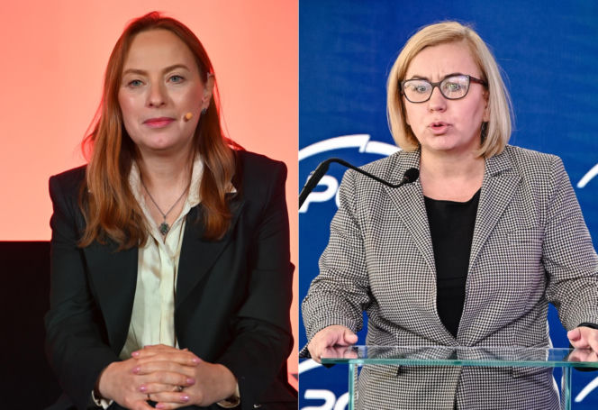Katarzyna Pełczyńska-Nałęcz i Paulina Hennig-Kloska