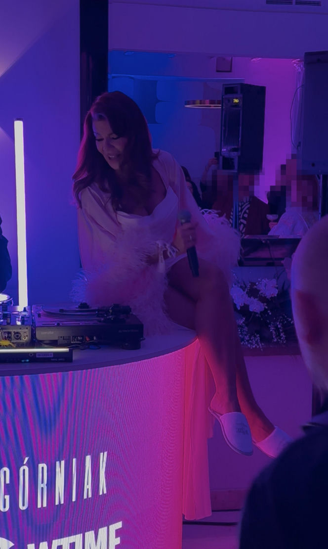 Edyta Górniak tańczyła w szlafroku i kapciach