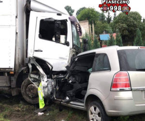 Śmiertelny wypadek pod Piasecznem