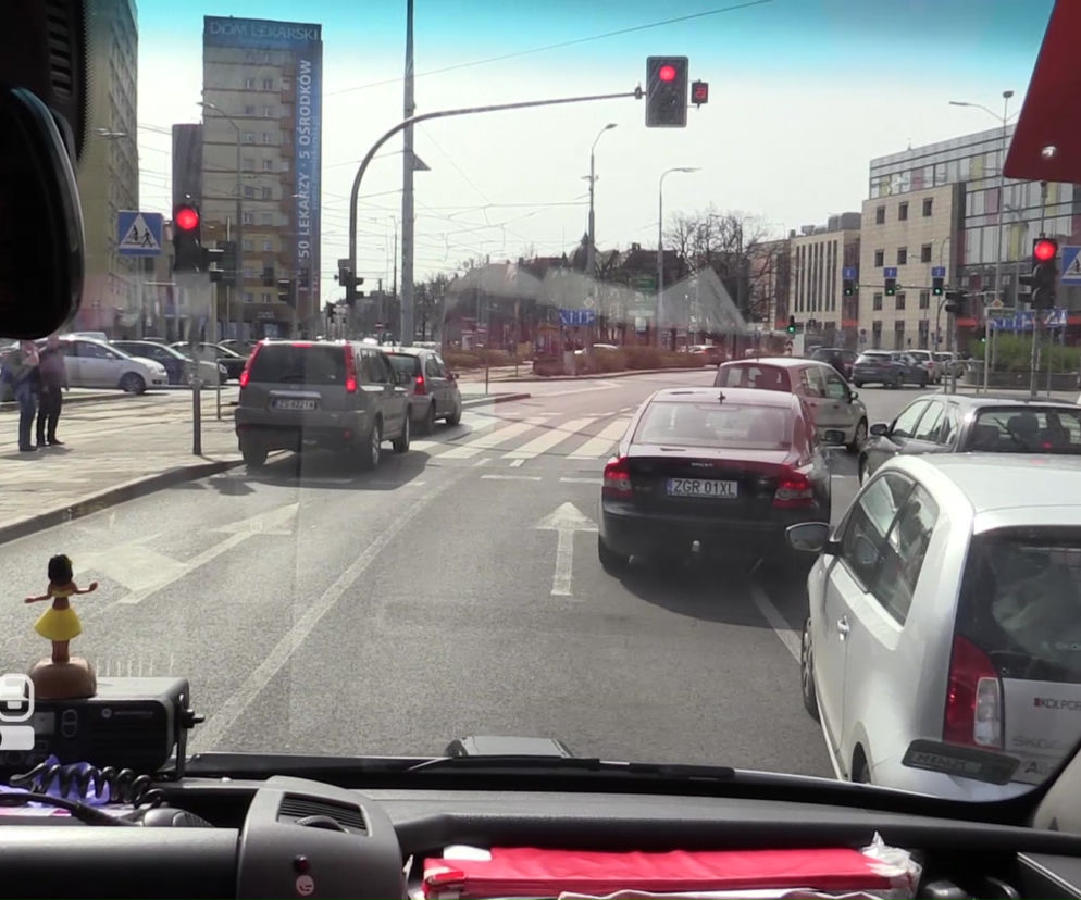 Szczecin z perspektywy karetki pogotowia
