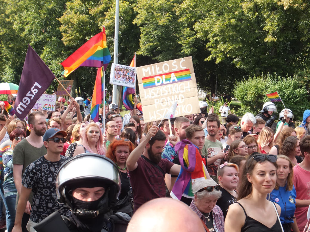 I Marsz Równości w Białymstoku 20.07.2019