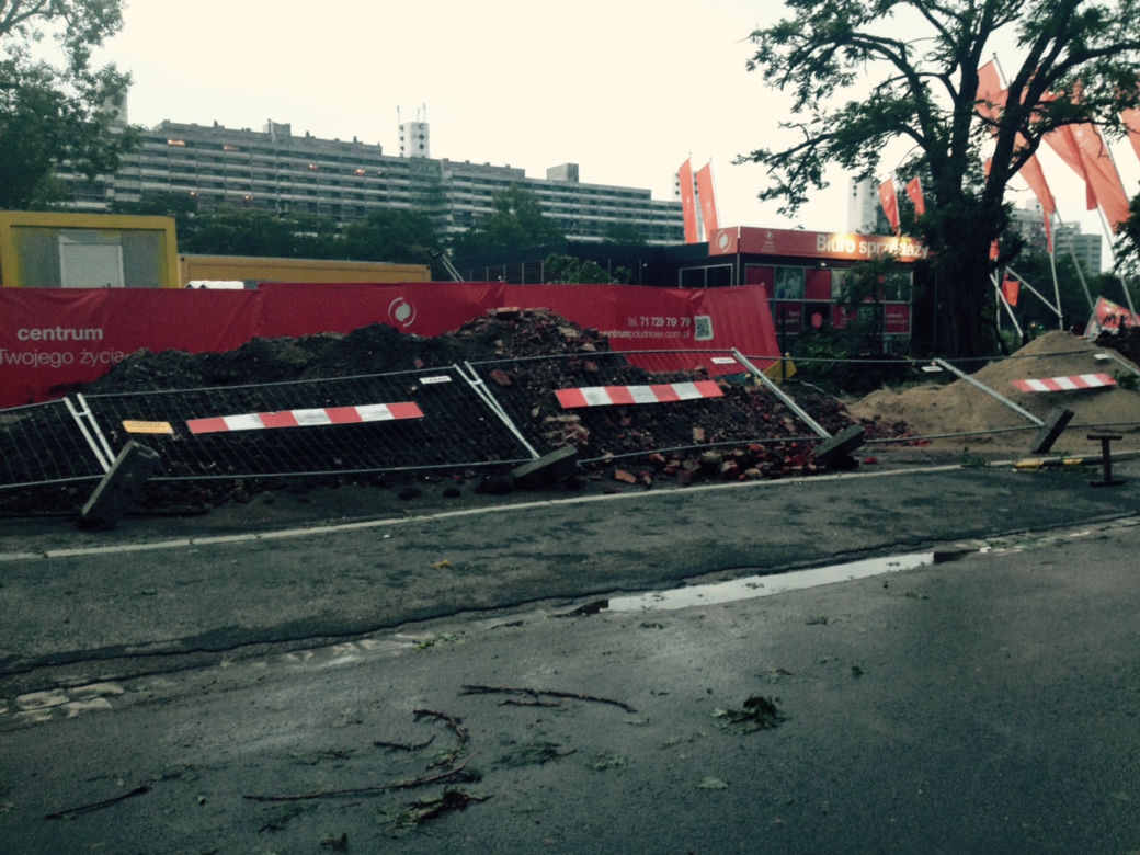 Burza przeszła przez Wrocław