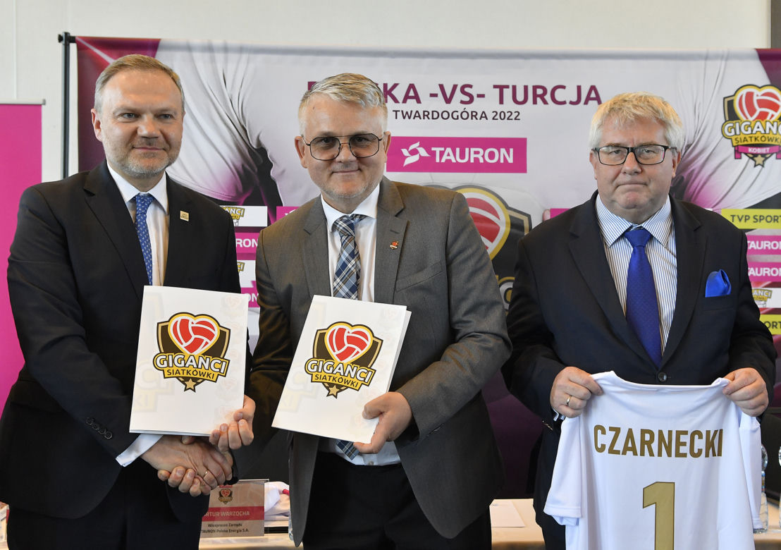 Tauron Giganci Siatkówki, konferencja