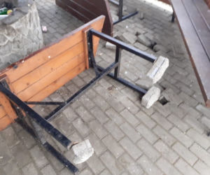 Policja zatrzymała wandali z Ciężkowic