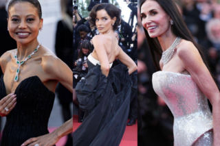 Liche ramionka w Cannes. Wychudzone sylwetki gwiazd budzą niepokój... Tylko spójrzcie na Demi Moore!