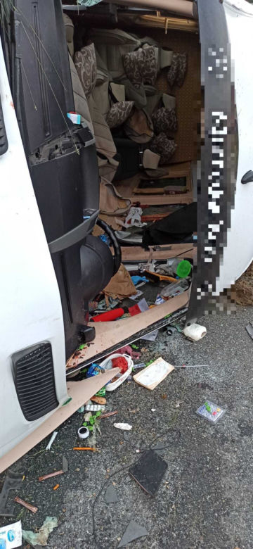 Wypadek na A4 koło Tarnowa - 26.05.2023r.