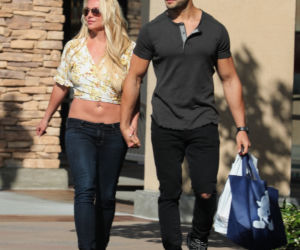 Britney Spears i jej chłopak Sam Asghari na zakupach