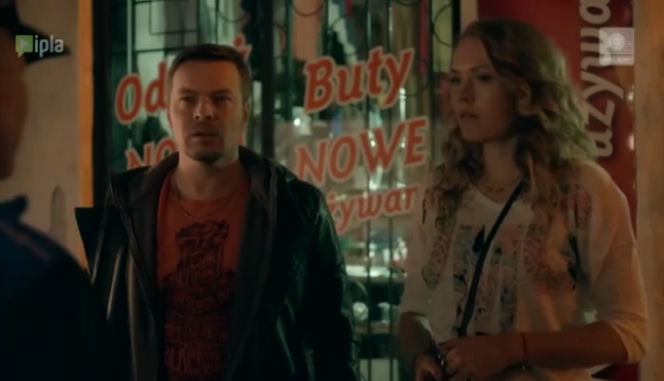 To nie koniec świata odcinek 8. Sasza (Paweł Ferens), Ula (Magdalena Lamparska)
