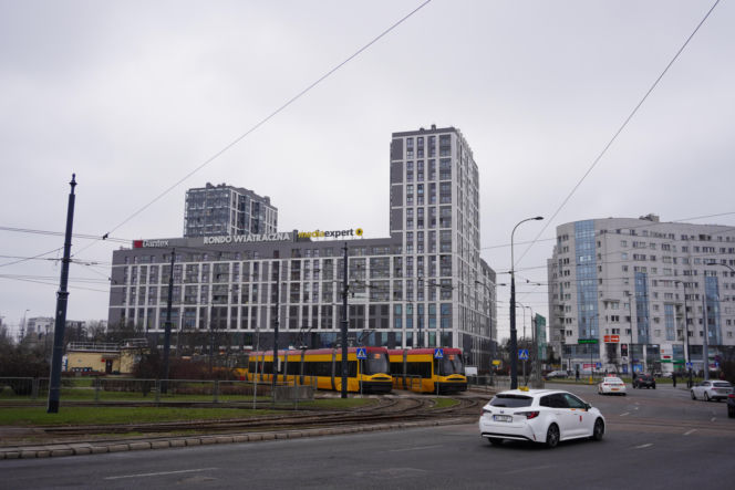 Dziś tak wygląda miejsce po dawnym Uniwersamie Grochów