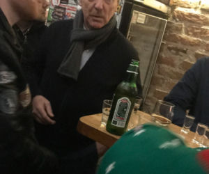 Zbigniew Boniek w knajpie