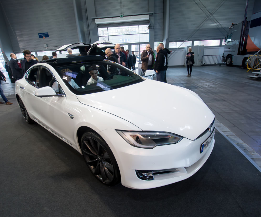 Tesla Model S na Poznań Motor Show 2017