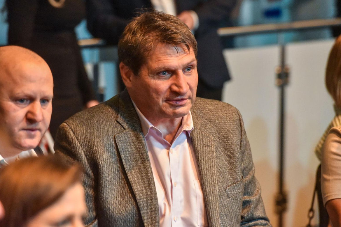 Andrzej Gołota przyjechał do Torunia. Obserwował mecz bokserski Pomorzanina