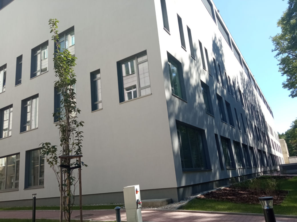 Szpital Bielański po rozbudowie