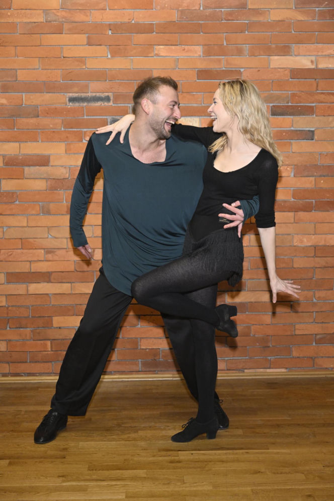 Kulesza uczy Gałązkę tańczyć