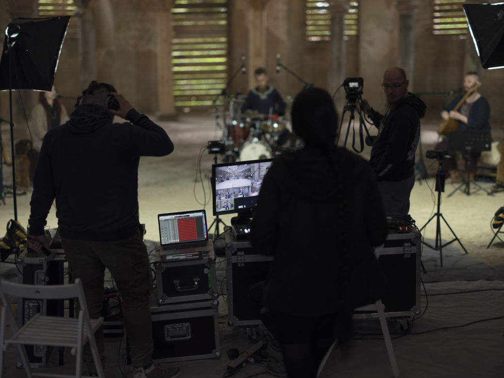 Perła Żeliszowa – filmowcy