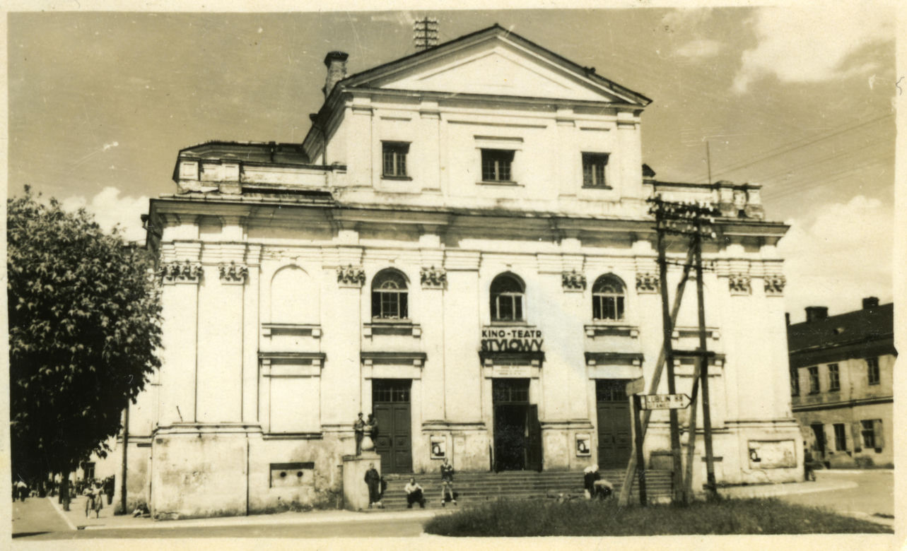 Kinoteatr „Stylowy” w Zamościu około 1930 r.