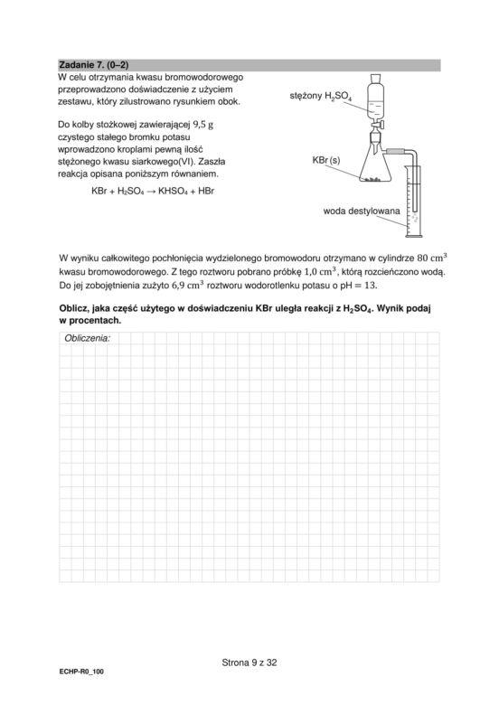 Matura 2025 chemia rozszerzona - arkusz CKE 16.05.2025 - Formuła 2015