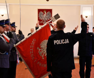 Nowi policjanci w Białymstoku 2020