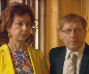 Ranczo 8 sezon odcinek 95. Lodzia (Magdalena Kuta), Czerepach (Artur Barciś)