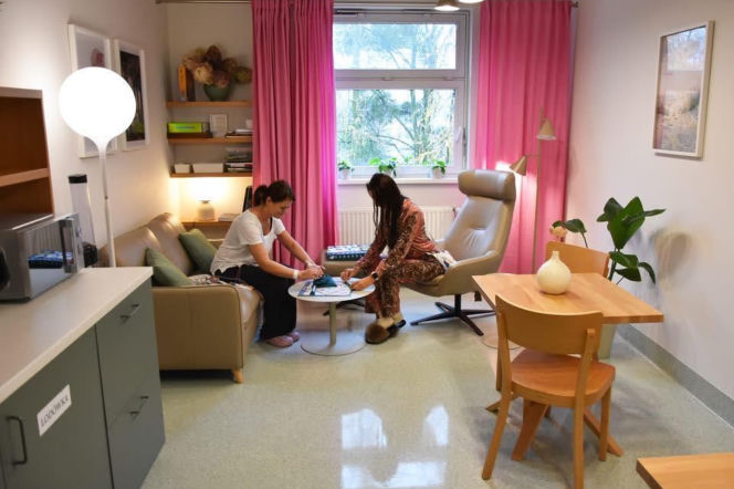 Pokój wypoczynkowy szpital szamarzewskiego